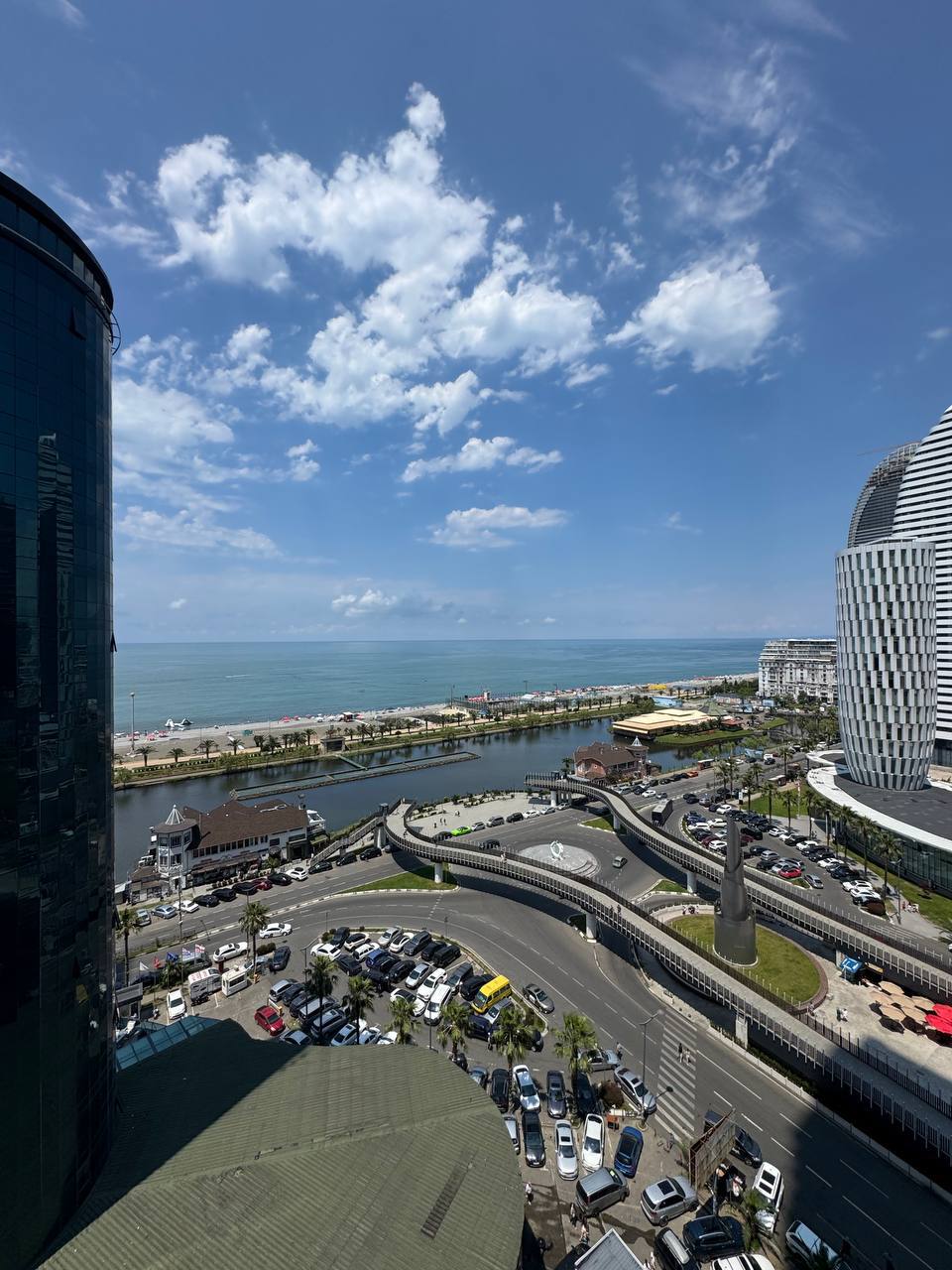 1+1 apartment in Orbi City D1 with panoramic views — Photo 1