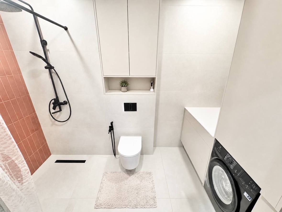 1+1-Wohnung in den Black Sea Towers mit Gasheizung — Foto 7